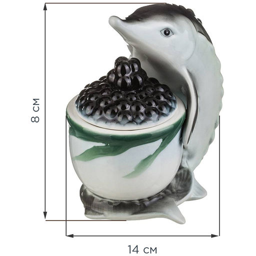 ИКОРНИЦА ОСЁТР 14*8 СМ 75 МЛ - Lefard фото 3