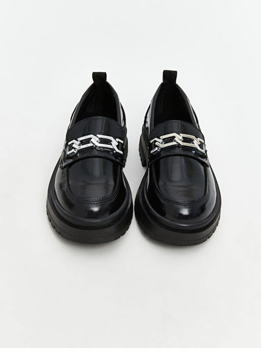 Parlak G?r?n?ml? K?z ?ocuk Klasik Ayakkab?