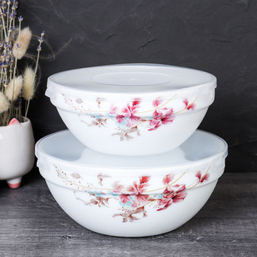 Салатник с крышкой 2 предмета / SW2A (7288) /уп 18/ Колибри - Галеонтрейд фото 2