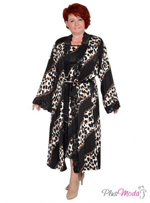 Халат Модель №1591 размеры 44-84 - Plusmoda фото 8