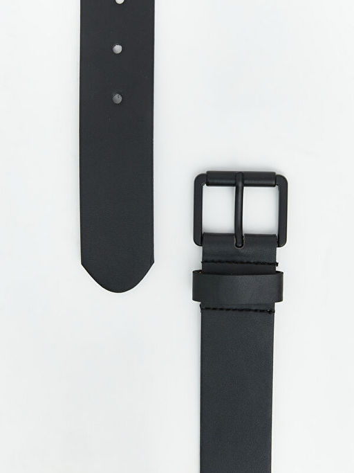 Deri G?r?n?ml? Erkek Kemer