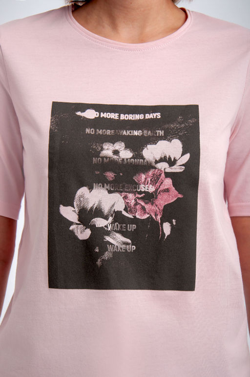 Арт. 31111 Футболка женская 44-52 (5 шт) Цвет:розовый - Калинка фото 21