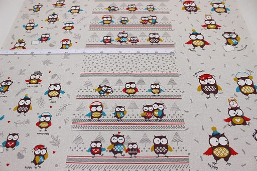 Рогожка Мудрёна, ш.1.5м, хлопок-100%, 165гр/м.кв, раппорт 63.5см - Купава фото 3