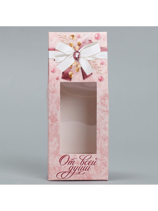 Цена за 5 шт. Коробка складная «От всей души», 5.7×14.5×3.5 см