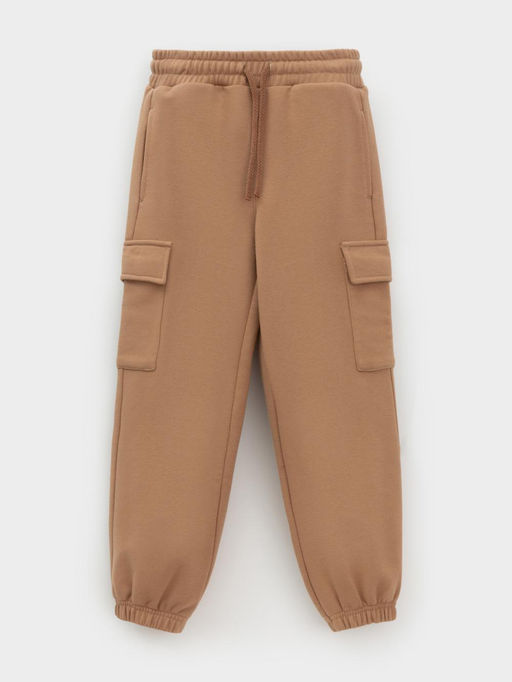 КР 400854/коричневый 1038 к584 брюки для мал - Crockid фото 2