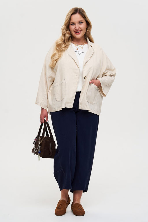Жакет Бурвиль бежевый - Intikoma фото 3
