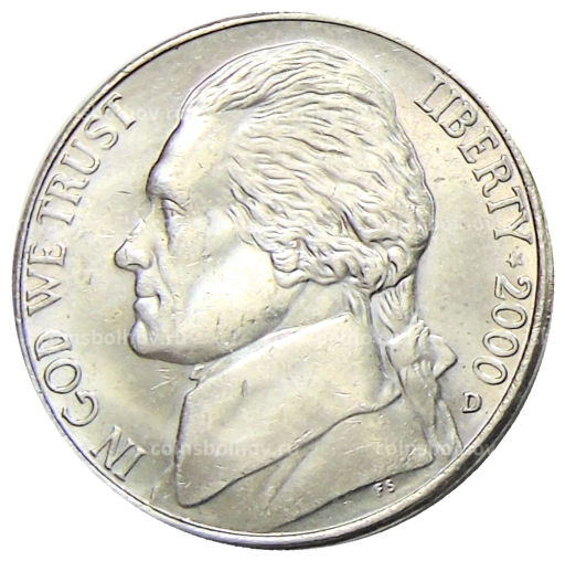 5 центов 2000 года D США