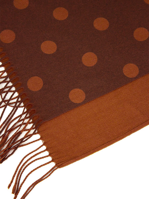 PLATKI палантин 890199-оранжевый 50%вискоза-50%полиэстер - Laccoma фото 3