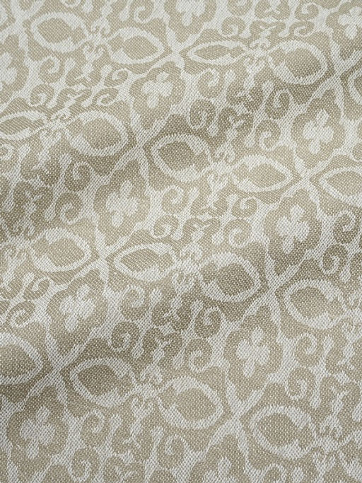 Полульняной жаккард Сьюзен цв.суровый, ш.1.6м, лен-56%, хлопок-44%, 210гр/м.кв - Купава фото 2