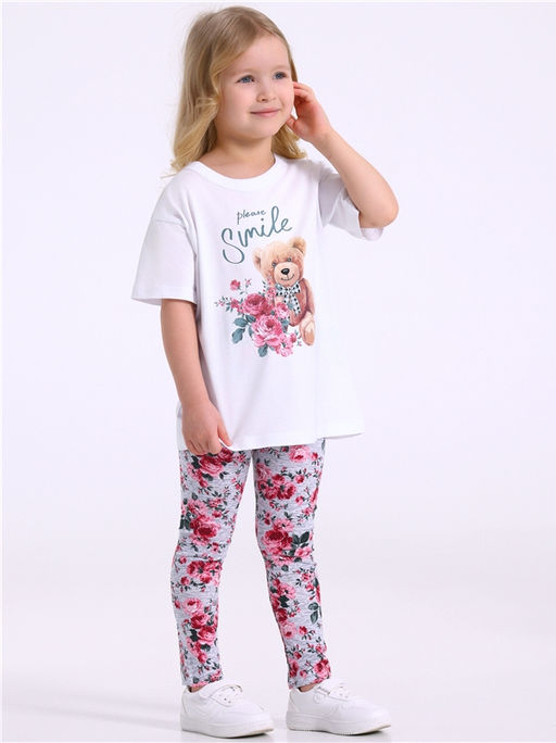 футболка+легинсы 2ДДР5705001н - Апрель фото 3