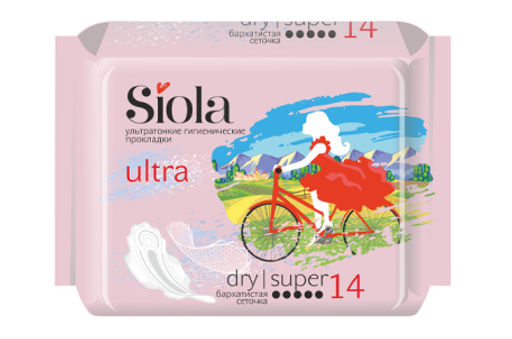 SIOLA Ultra прокладки гигиенические Dry Super (14шт)