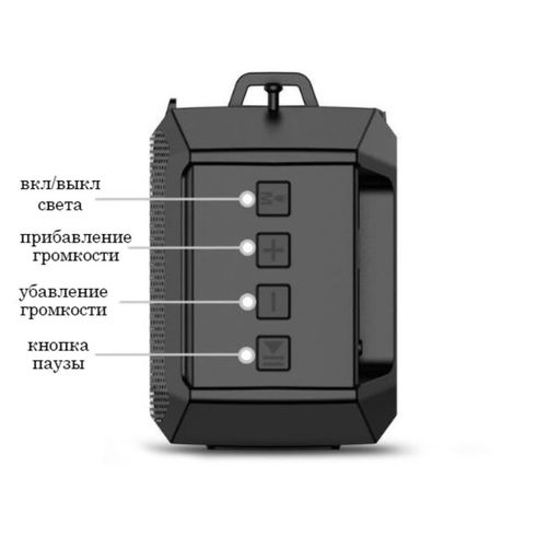 Фонарь аккумуляторный, 5 Вт, 1200 мАч, IPX5, Bluetooth, AUX, USB, радио, солнеч.батарея,микс - Simaland фото 4