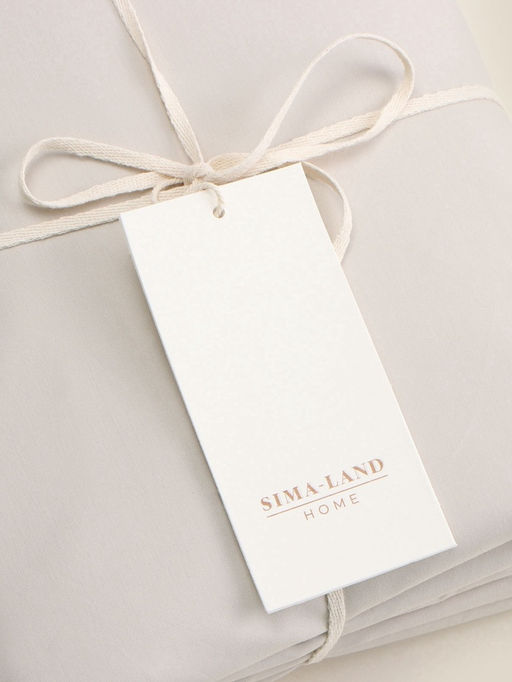 Пододеяльник 1.5-спальный SL Home, 150220 см, молочный, перкаль - Sima-land home фото 6