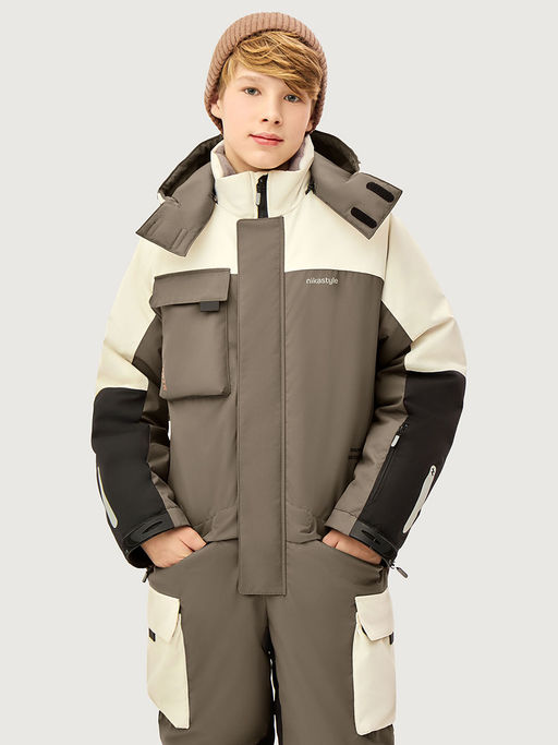 Комбинезон 8з4526 серый песок