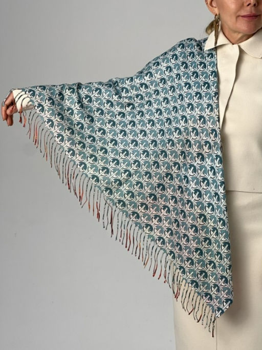 Платок Lanotti двухсторонний /Арт 25  фото 8