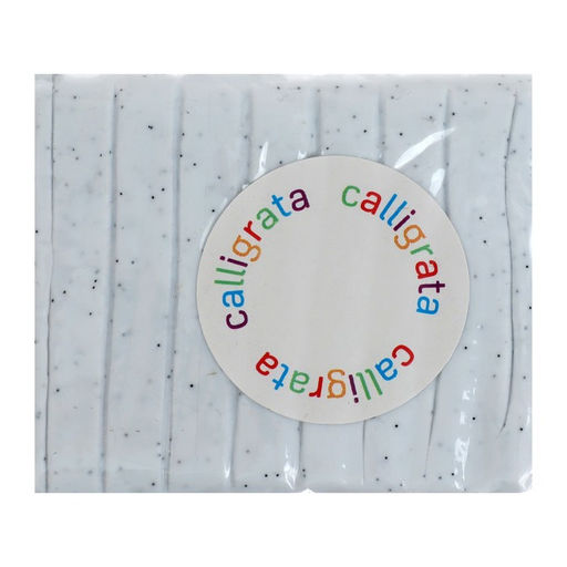 Полимерная глина Calligrata 50 г, с эффектом камня, снежный мрамор