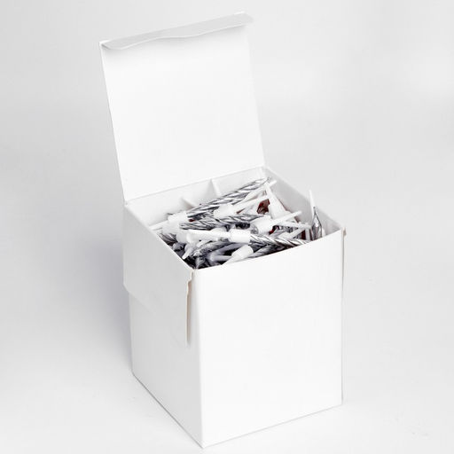 Набор свечи в торт Спираль, 200шт, 5 см, серебряный металлик - Страна карнавалия фото 3