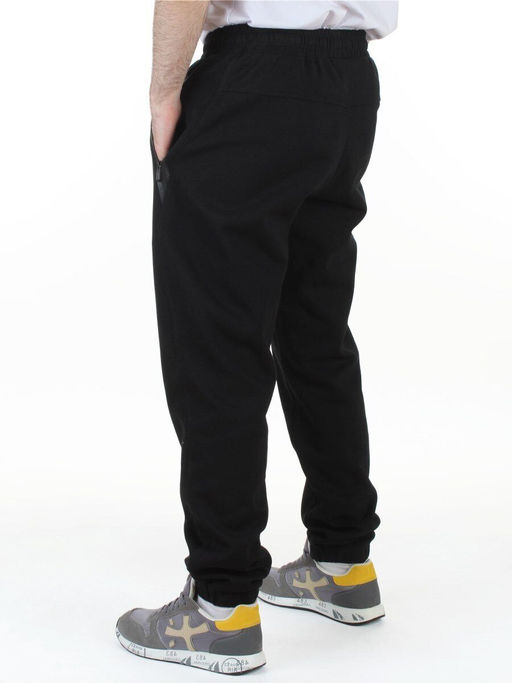 AAL-710 BLACK Костюм спортивный мужской (85% хлопок, 15% полиэстер)