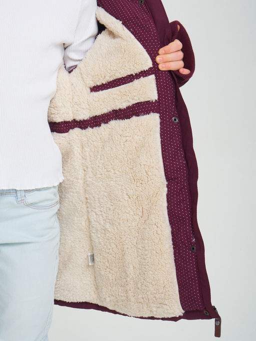 Парка зимняя на овчине