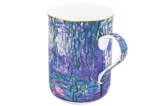 Кружка 350 мл 10,8*7,5*10,5 см Водяные лилии NEW BONE CHINA - Elan gallery фото 5
