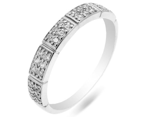 Кольцо из серебра куб.циркон., РЦ-00461