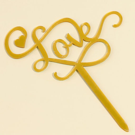 Топпер Любовь, цвет серебро - Страна карнавалия фото 6