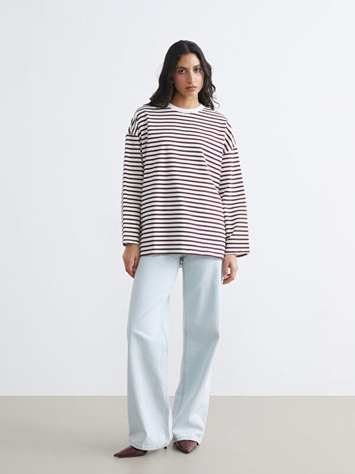 Rahat Kal?p Kad?n Sweatshirt Tunik