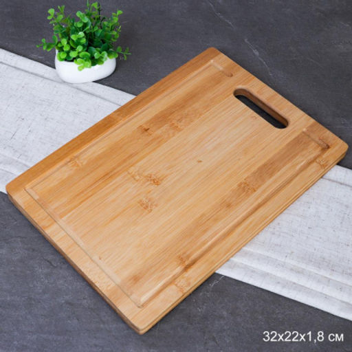 Доска разделочная 22х32х1.8 см / D-310 /уп 30/ - Галеонтрейд фото 5