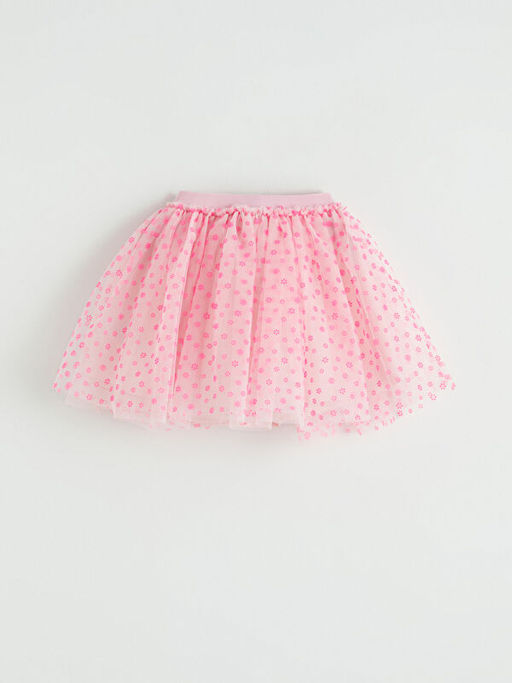 Desenli K?z ?ocuk T?t? Etek