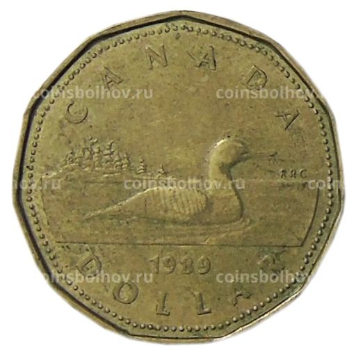 1 доллар 1989 года Канада