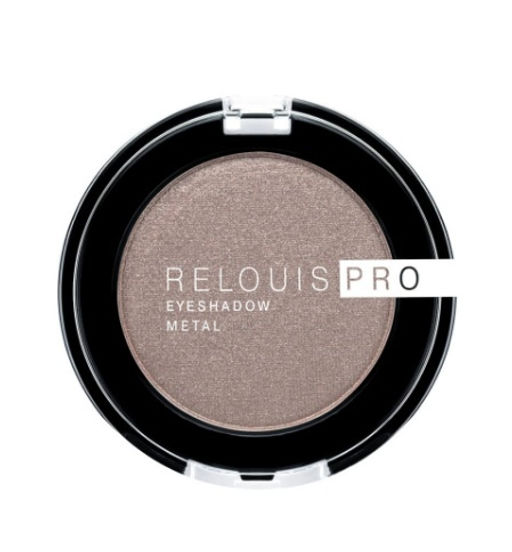 RELOUIS Тени "Pro Eyeshadow Metal" тон 52 cocoa milk