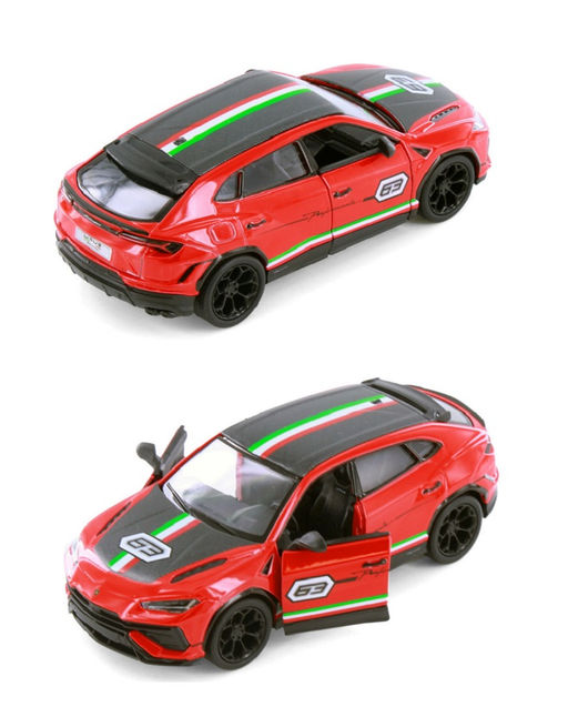 Kinsmart. Модель арт.KT5447WF/2 "Lamborghini Urus Performante" 1:36 (красная) инерц.