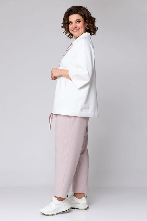 Костюм Michel Chic 1366 пудра, молоко  фото 7