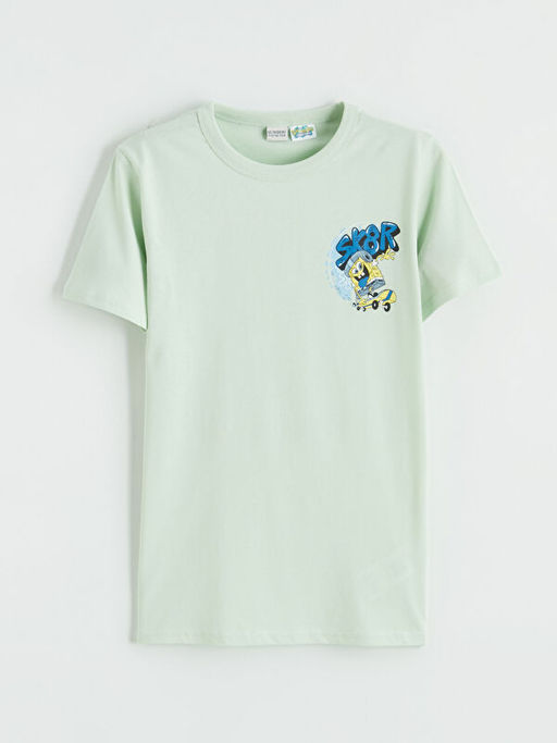 S?nger Bob Bask?l? Erkek ?ocuk Ti??rt