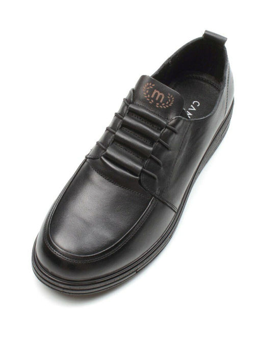 03-5065 BLACK Полуботинки женские (натуральная кожа) - Фабричный китай фото 5