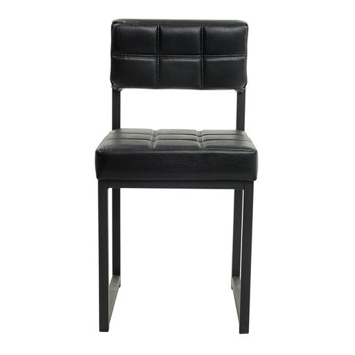 Стул для кухни «Клик Мебель. Лофт 3», искусственная кожа, цвет чёрный