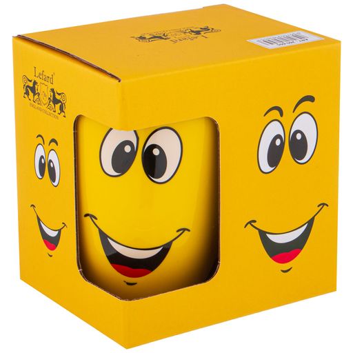 КРУЖКА LEFARD СМАЙЛ 340 МЛ  фото 3