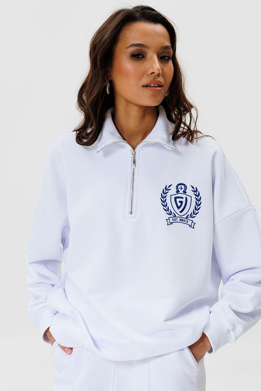 Костюм GO F3077/01-01.170-176 белый - Pirs фото 7