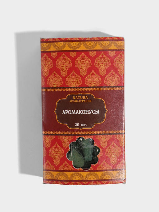 Цена за 4 шт. Благовония Natura, 20 конусов с подставкой, эвкалипт