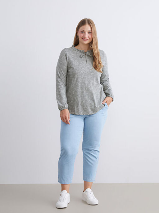 Beli Lastikli Carrot Fit Kad?n Jean Pantolon