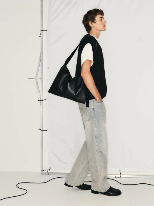 Джинсы relax fit с эффектом стирки / Zarina  фото 2