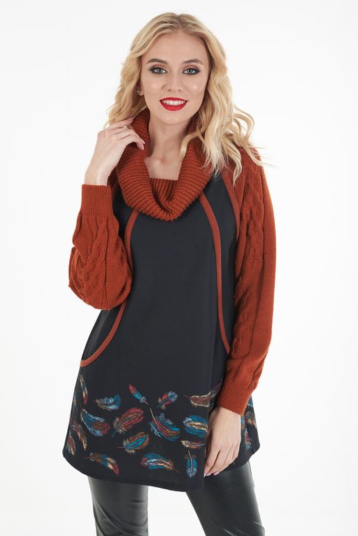 Джемпер М5-4318 - Wisell фото 5