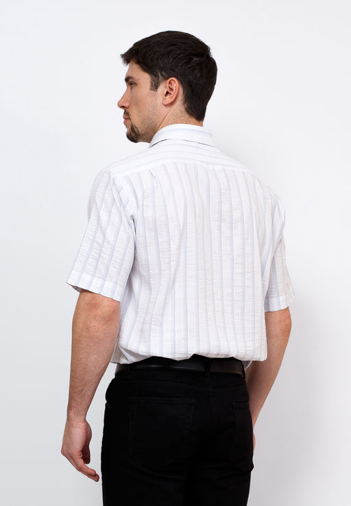 Сорочка мужская короткий рукав GREG Gb121/309/03  фото 8