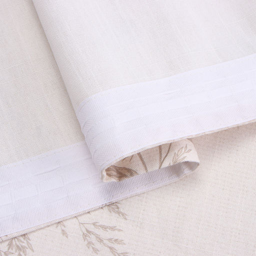 Комплект штор для кухни с подхватами Этель Flower herbarium, 149×180 см - 2 шт.