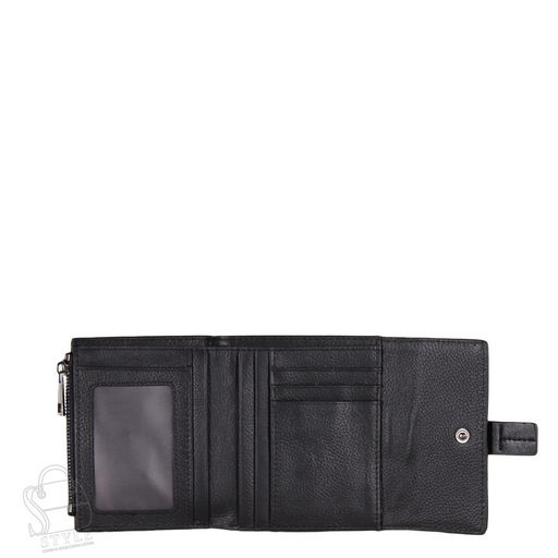 Женский кошелек 023SG black S-Style в Новосибирске
