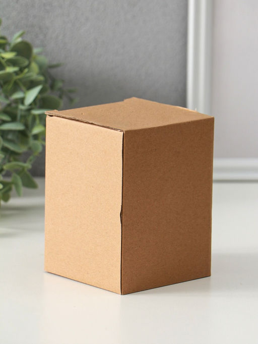 Шкатулка для украшений с крышкой «Золотая бабочка», розовая, 8×8×9 см