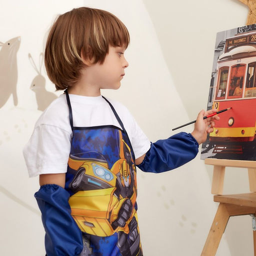 Фартук с нарукавниками детский «Трансформеры», 49×39 см