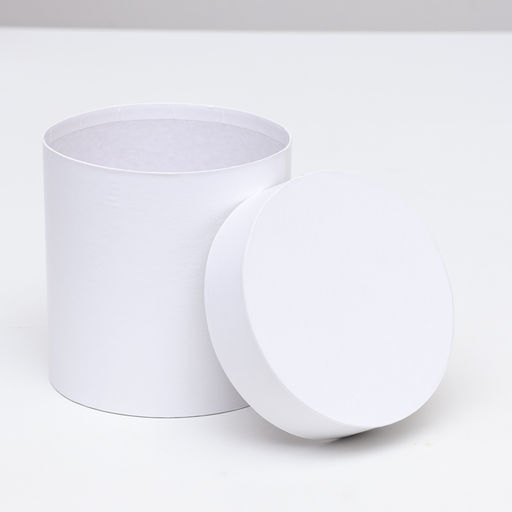 Набор круглых коробок 5в1 Белизна перламутровая, 20 20 15 15 см - Simaland фото 5