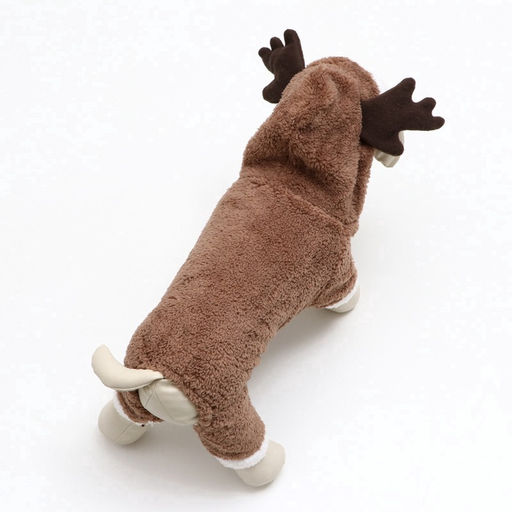Новогодний костюм для животных Олень, S (ДС 20, ОГ 32 см), коричневый - Simaland фото 5
