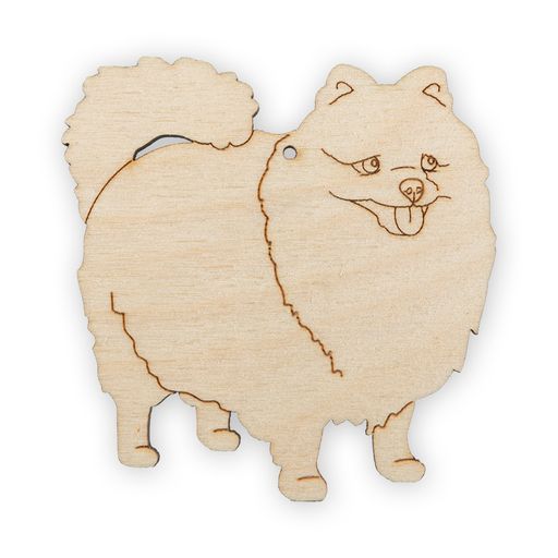 Заготовка для декорирования Mr. Carving ВД-415 Подвеска фанера 9.6 х 7.5 х 0.4 см Той терьер в башмаке (8 x 7.5 см) фото 4